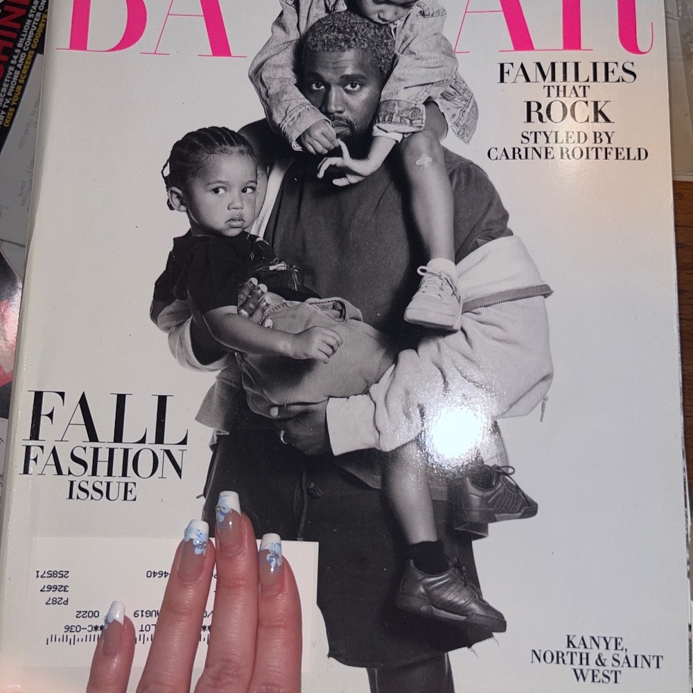 harper’s bazaar Kanye north and saint west magazine